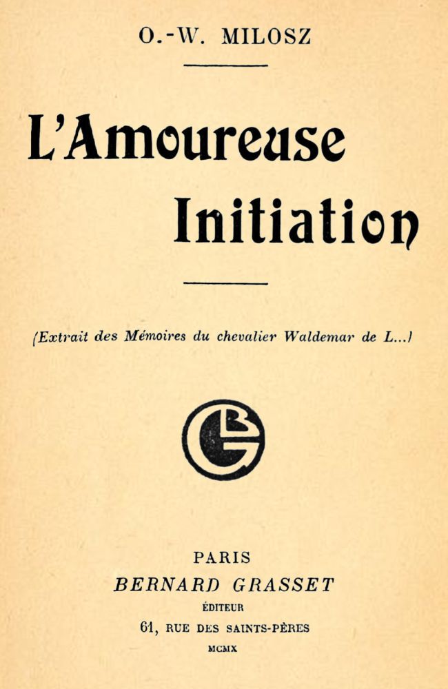 L'Amoureuse Initiation