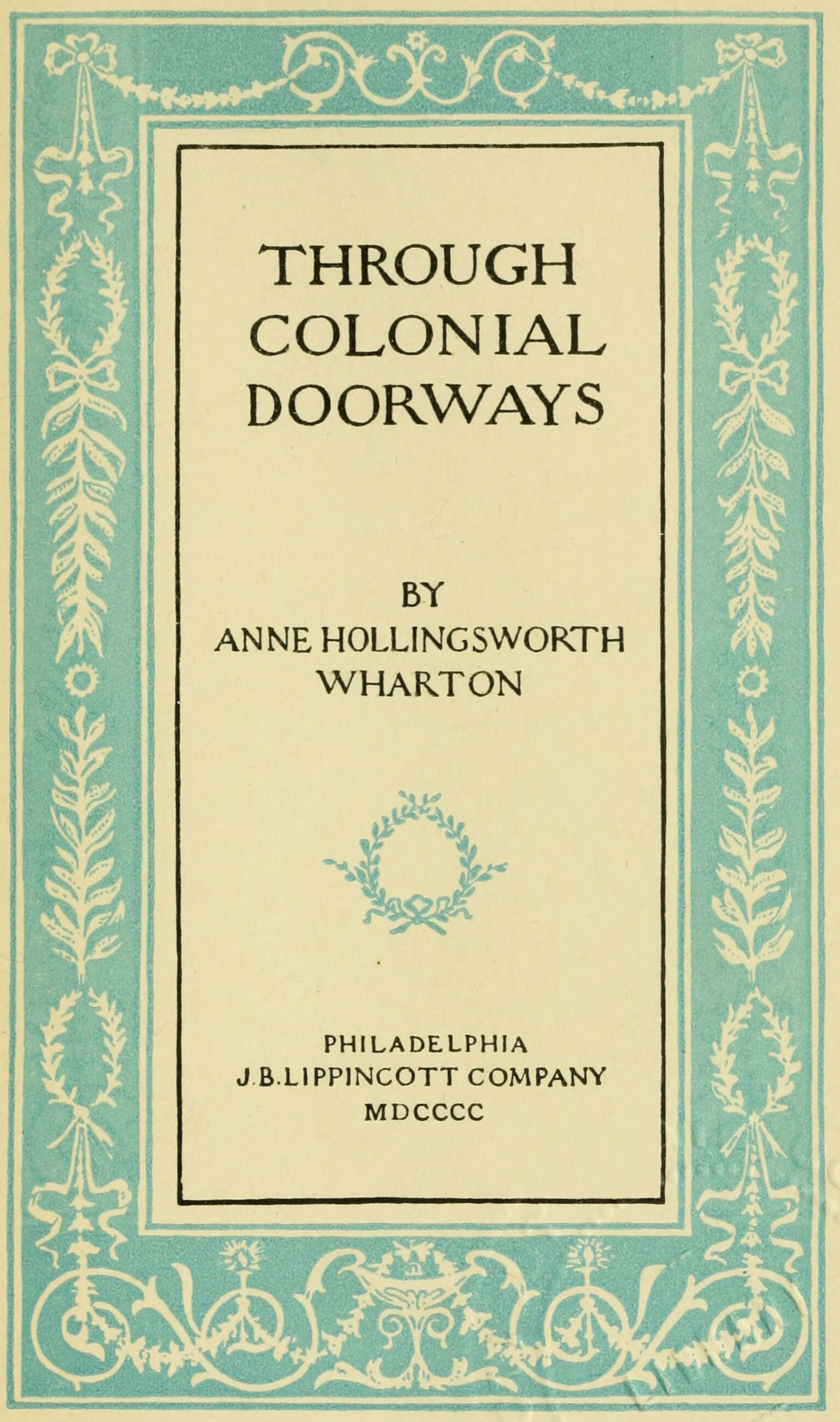 Through Colonial Doorways