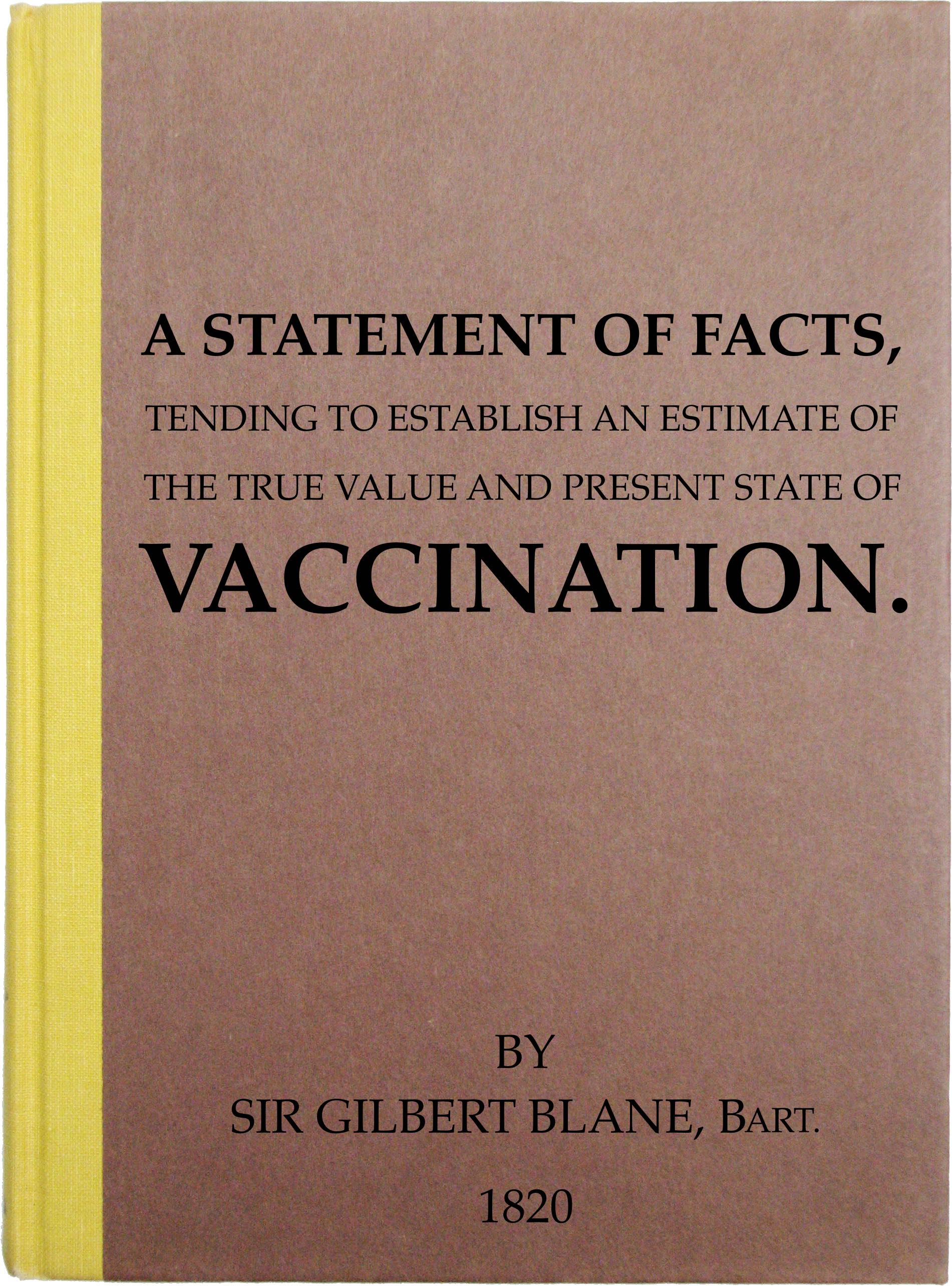 Bir Değerleme Oluşturmak İçin Eğilimi Olan Gerçekleri Belirten Bir Açıklama ve Aşı'nın Gerçek Değerini ve Günümüz Durumunu Belirleme Eğilimindeki Gerçekler