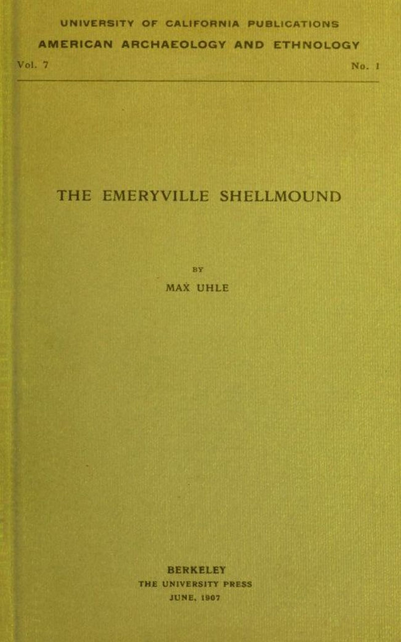 The Emeryville Shellmound