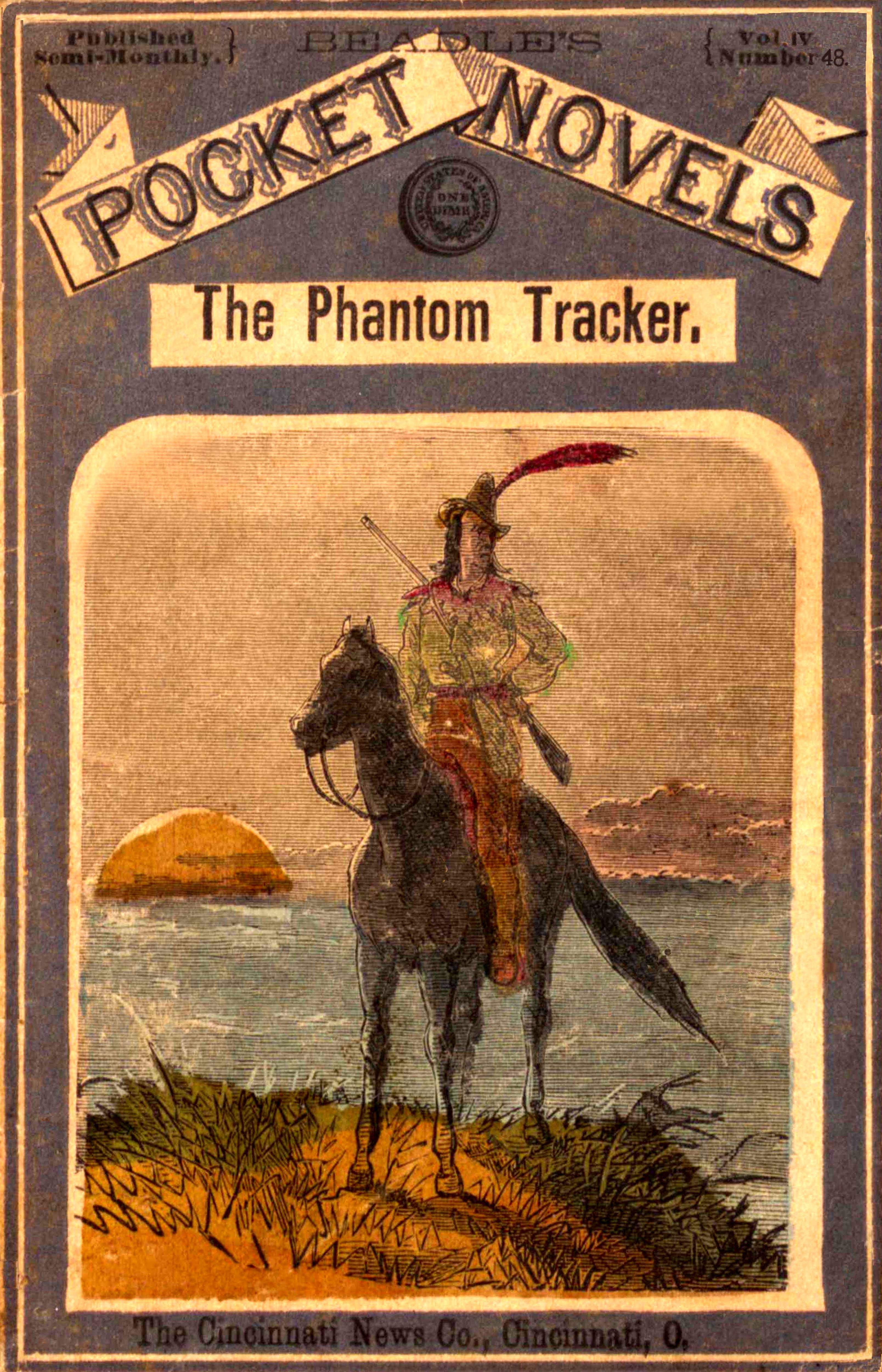 The phantom tracker; or, The prisoner of the hill cave