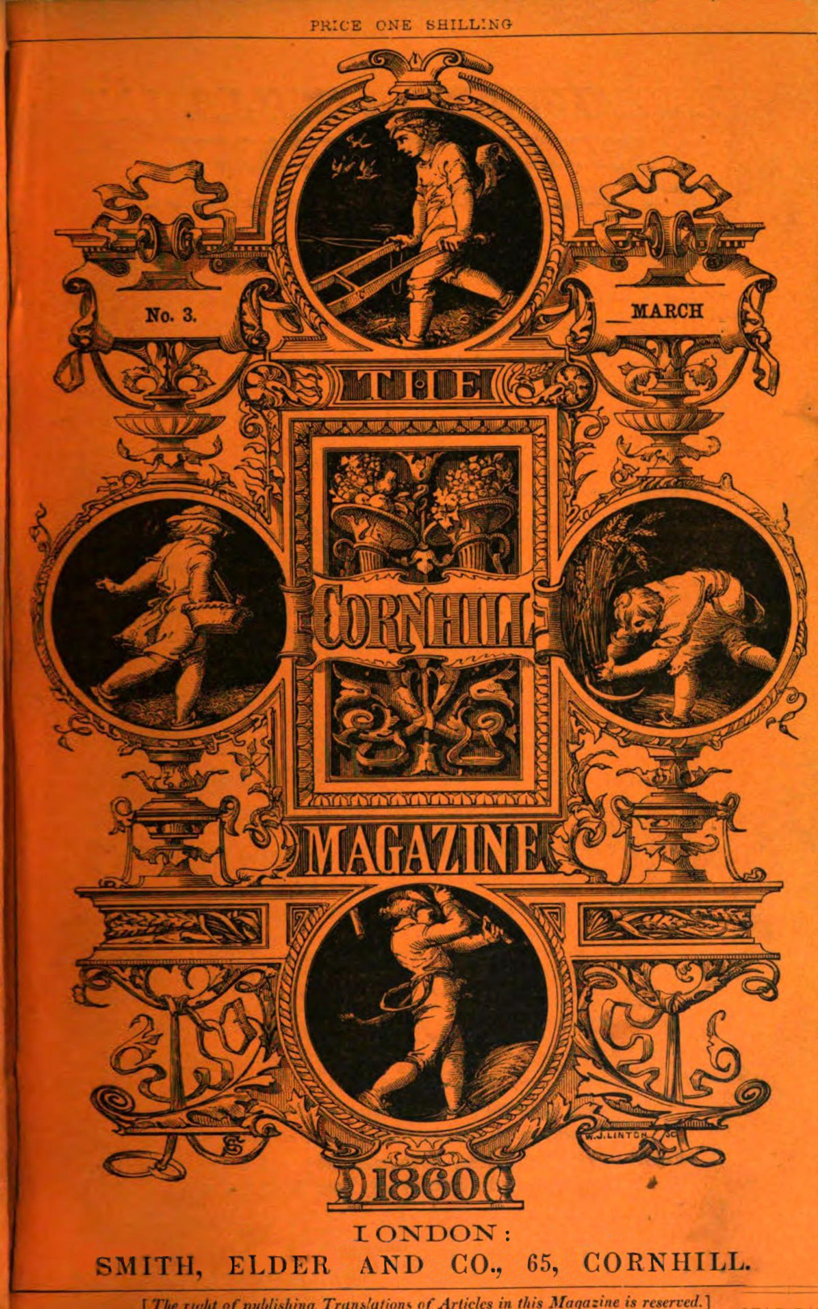 The Cornhill Magazine (Vol. I, No. 3, March 1860)