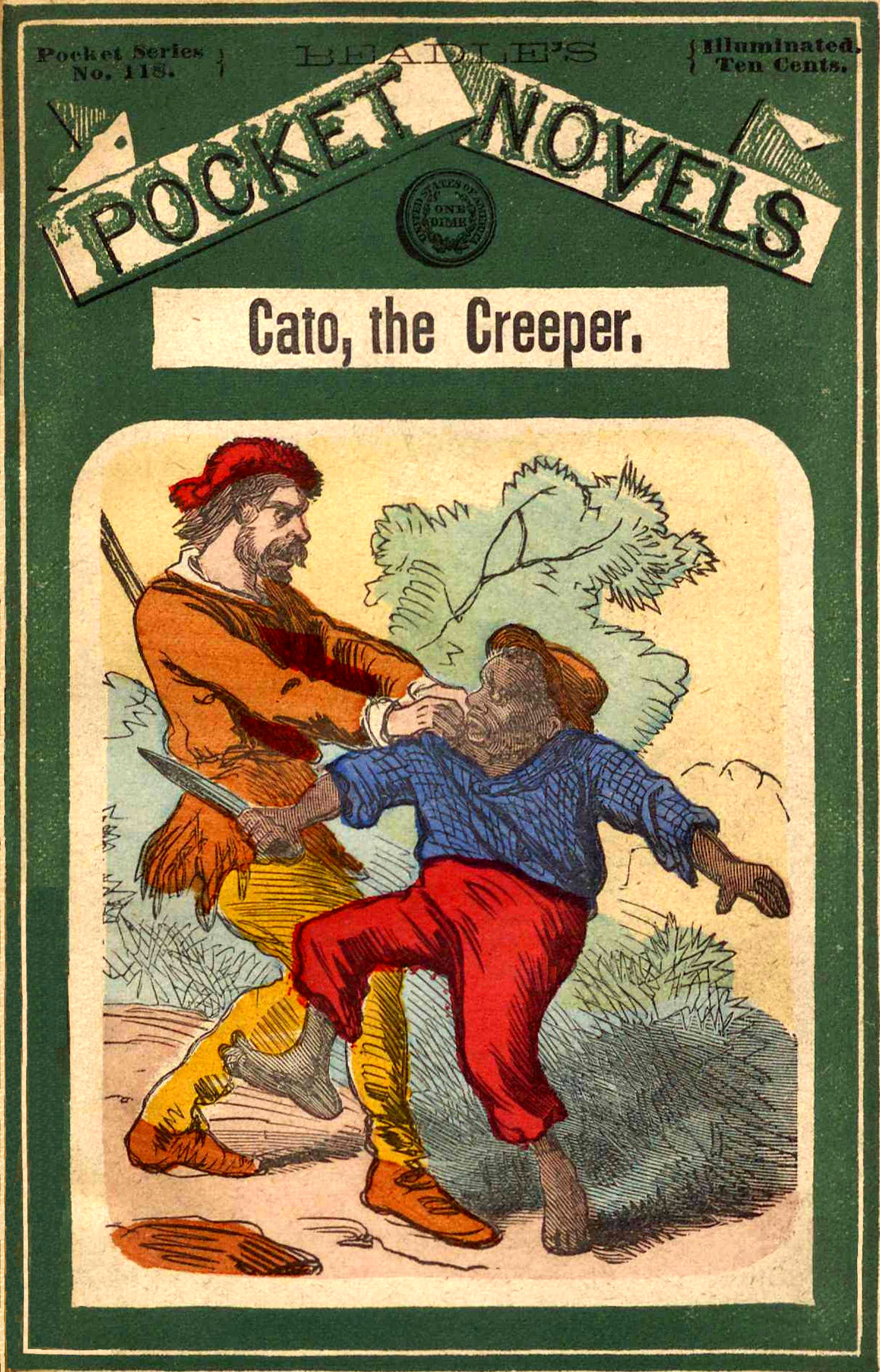 Cato, the creeper; or, The demon of Dead-Man's Forest