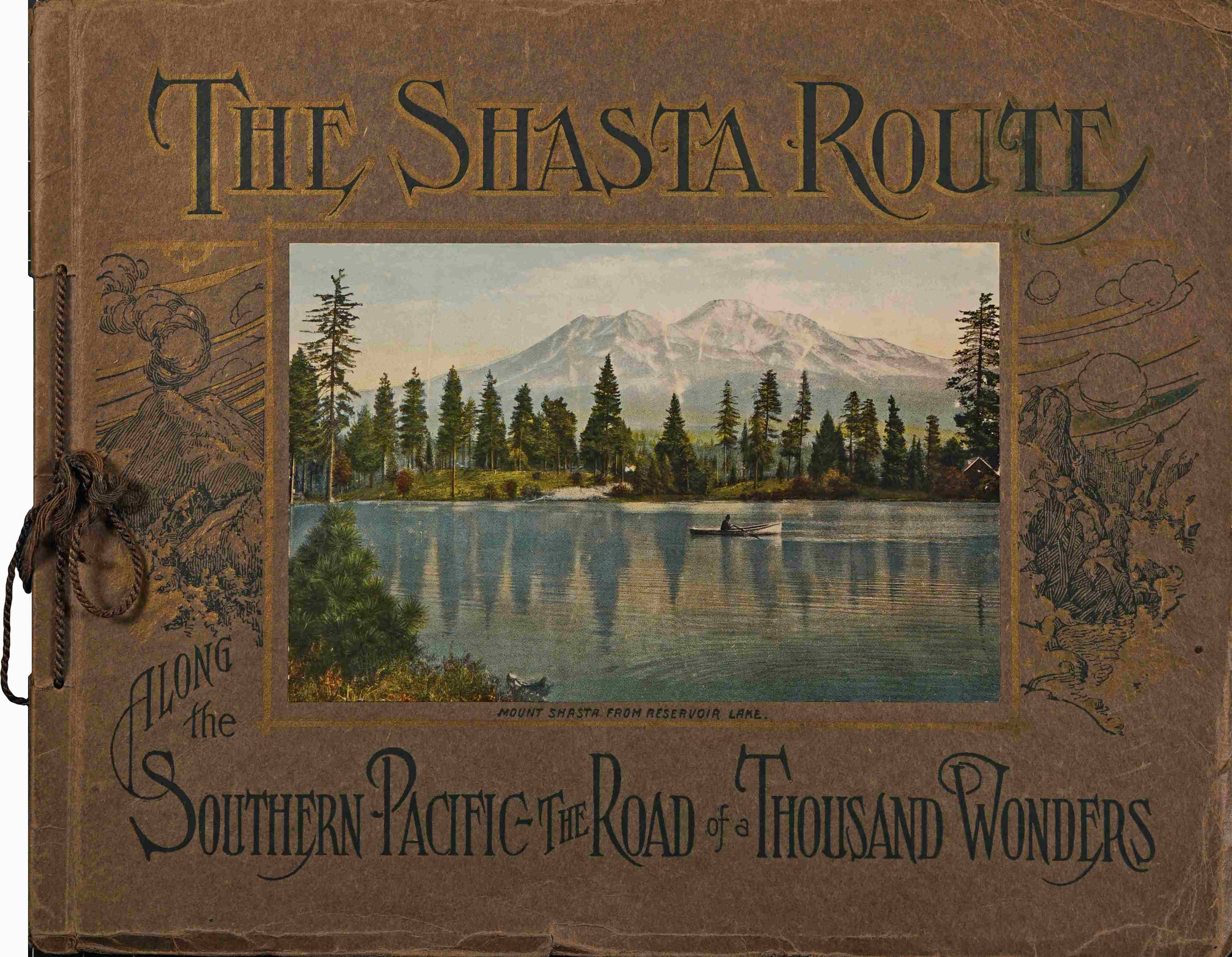 The Shasta route in all of its grandeur&#10;A scenic guide book from San Francisco, California, to Portland, Oregon on the road of a thousand wonders