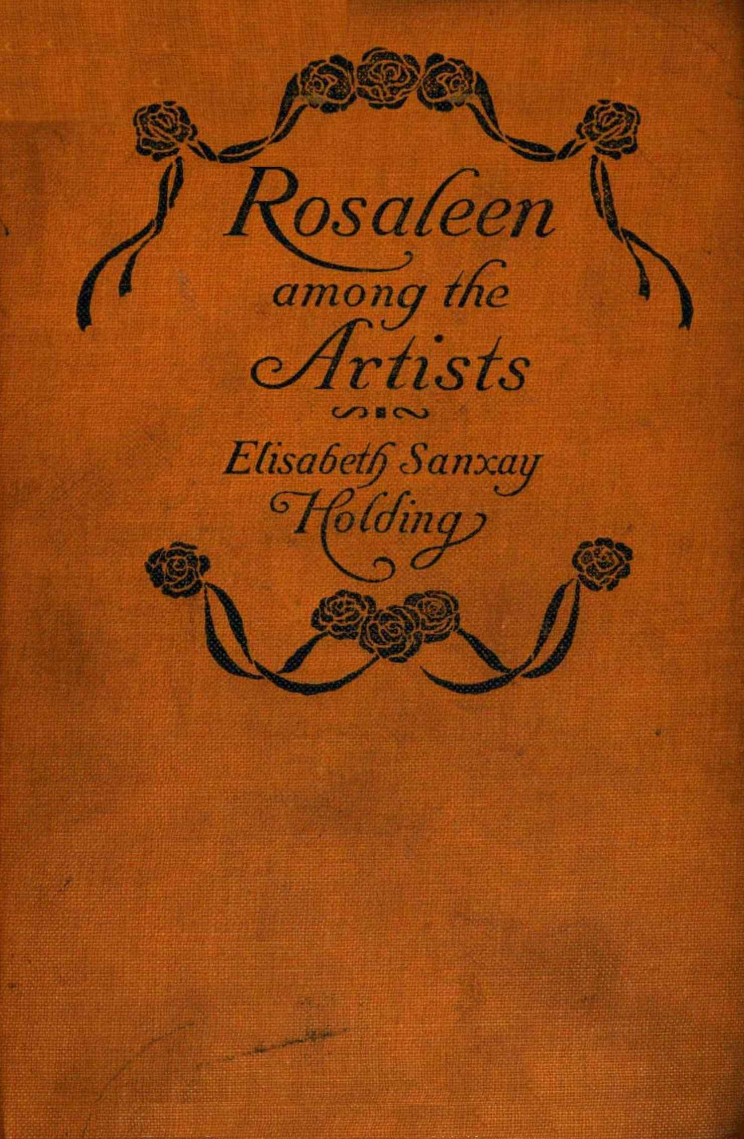 Rosaleen among the artists