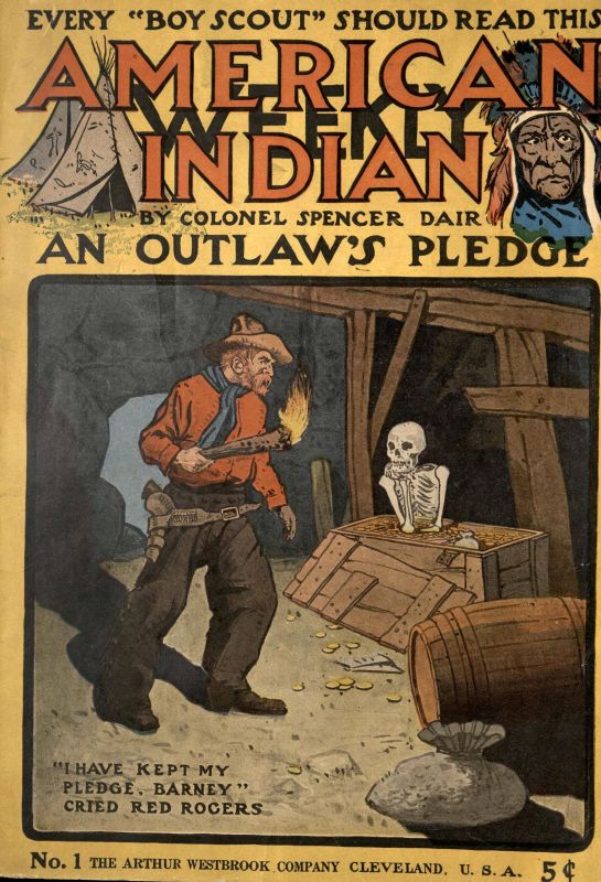 An outlaw's pledge; or, The raid on the old stockade