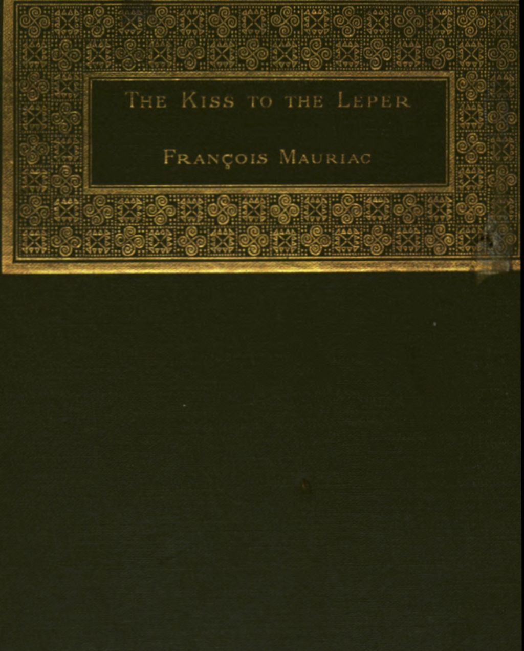 The kiss to the leper