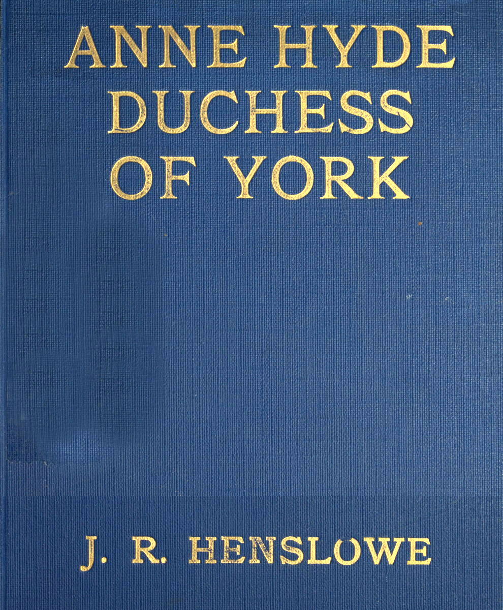 Anne Hyde, York Düşesi