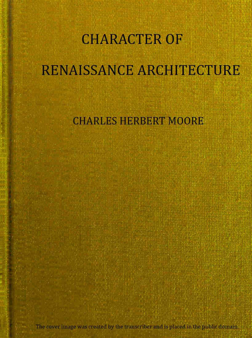 Character of Renaissance Architecture