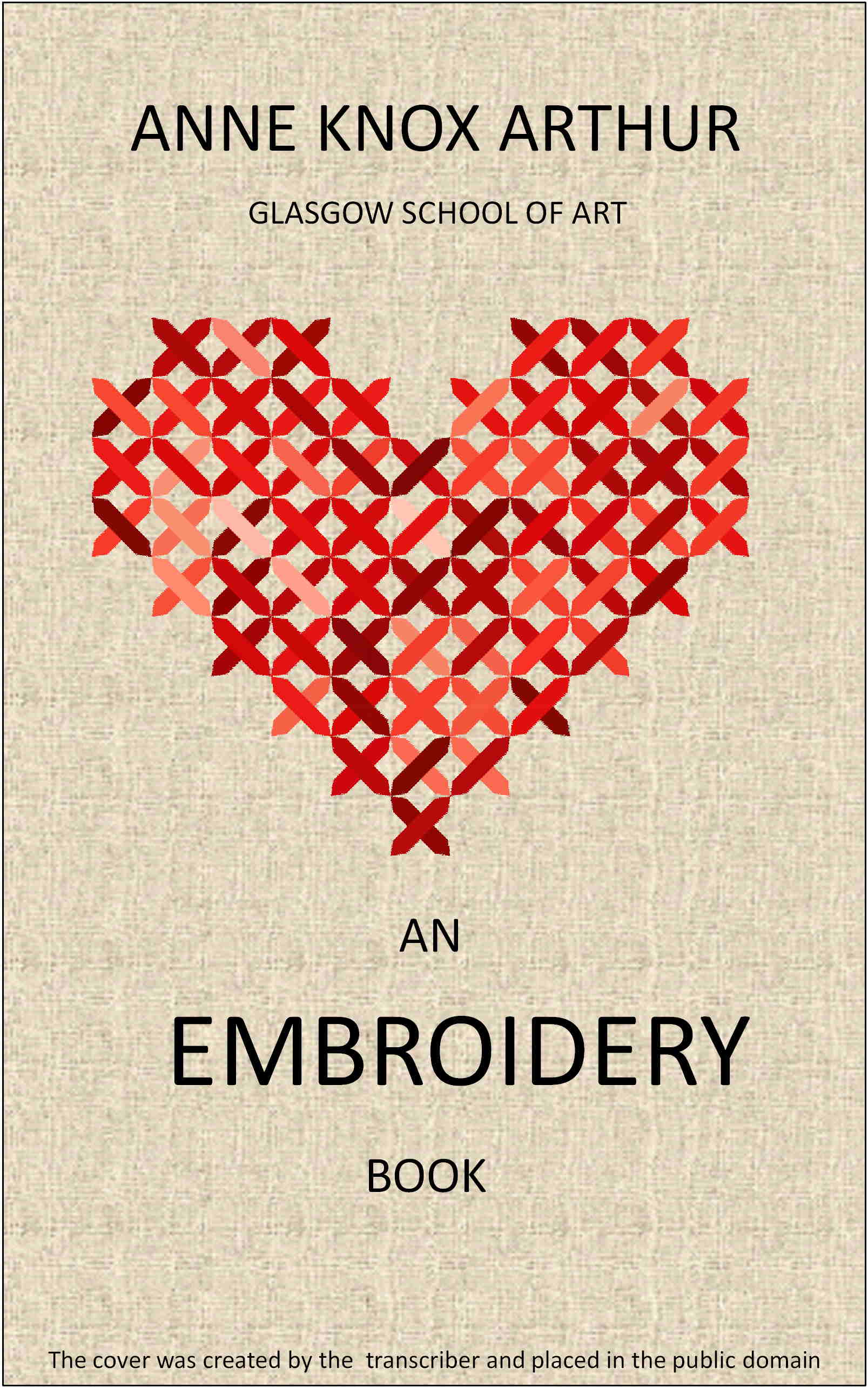 An embroidery book