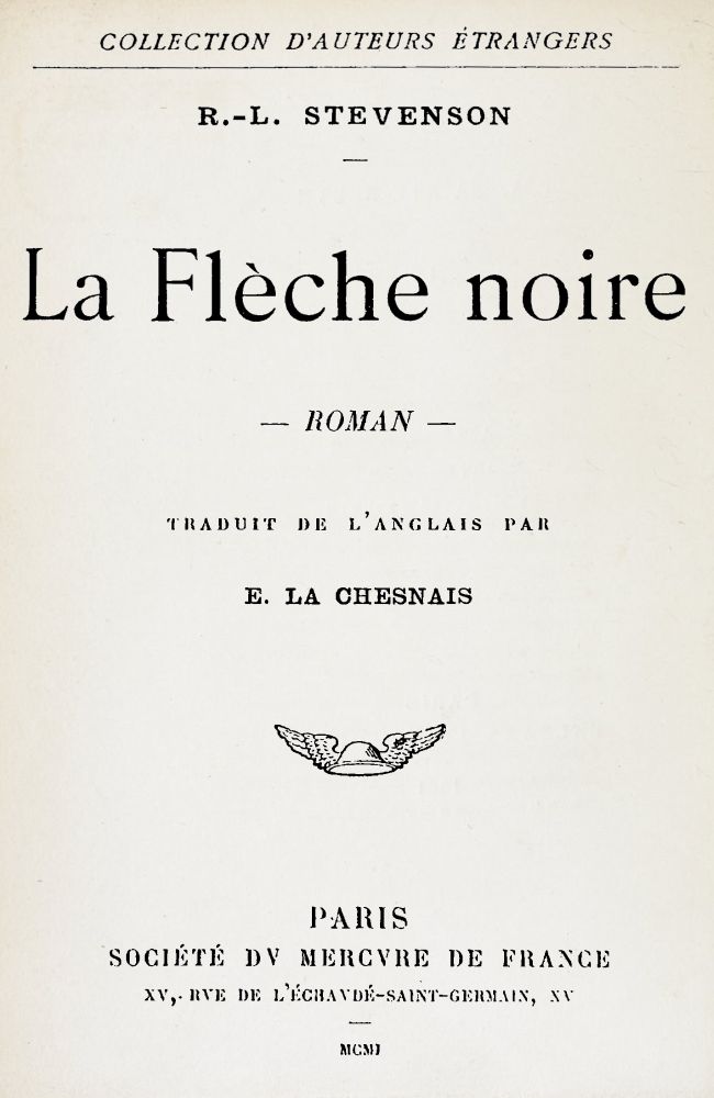 La flèche noire