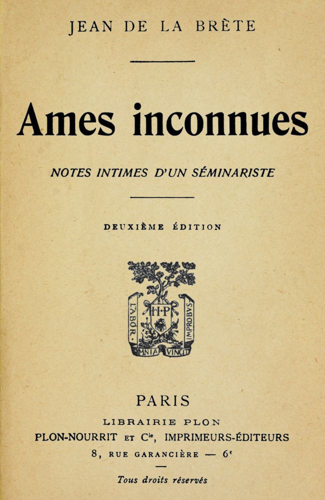 Ames inconnues