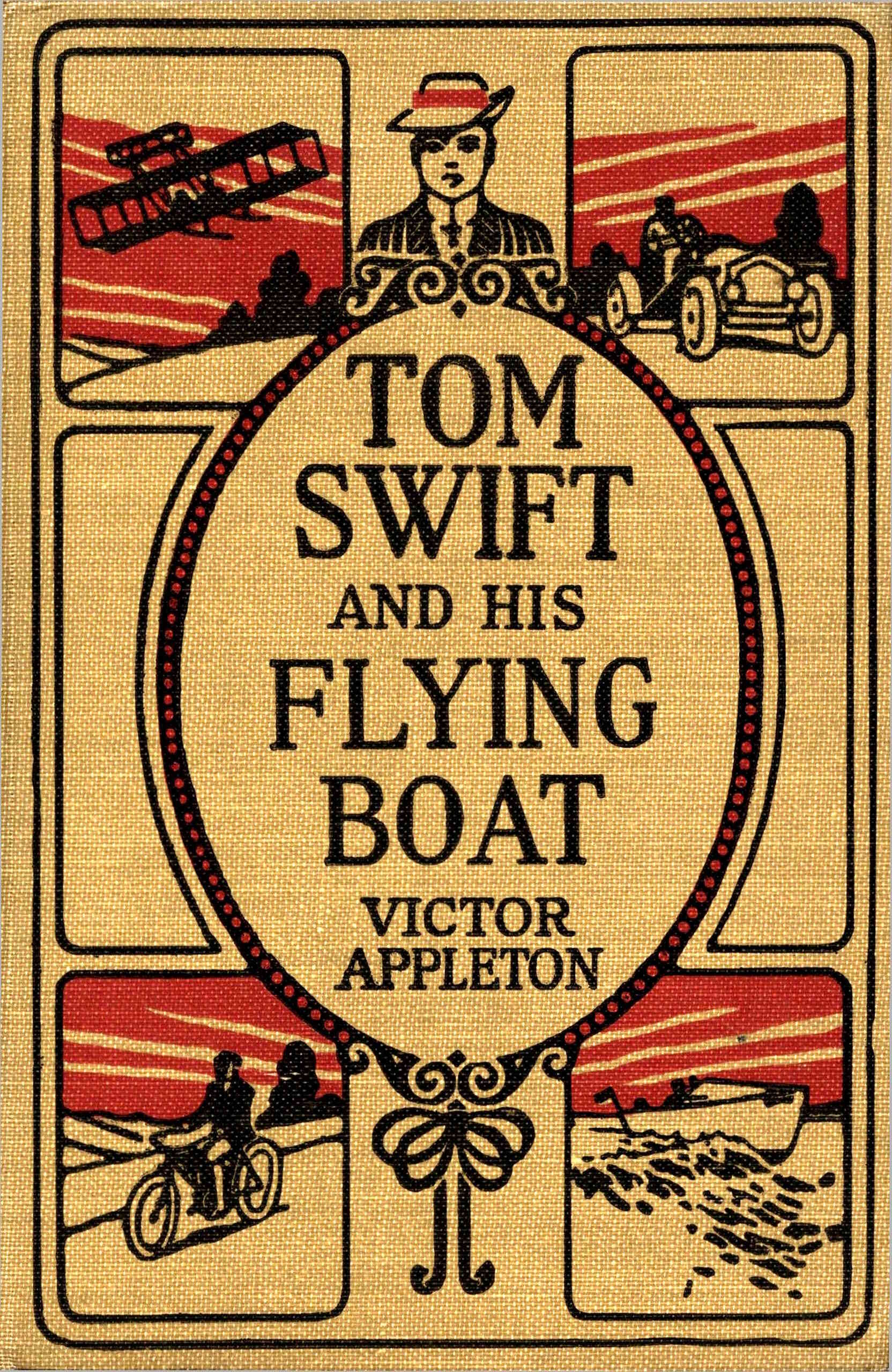 Tom Swift and his flying boat;