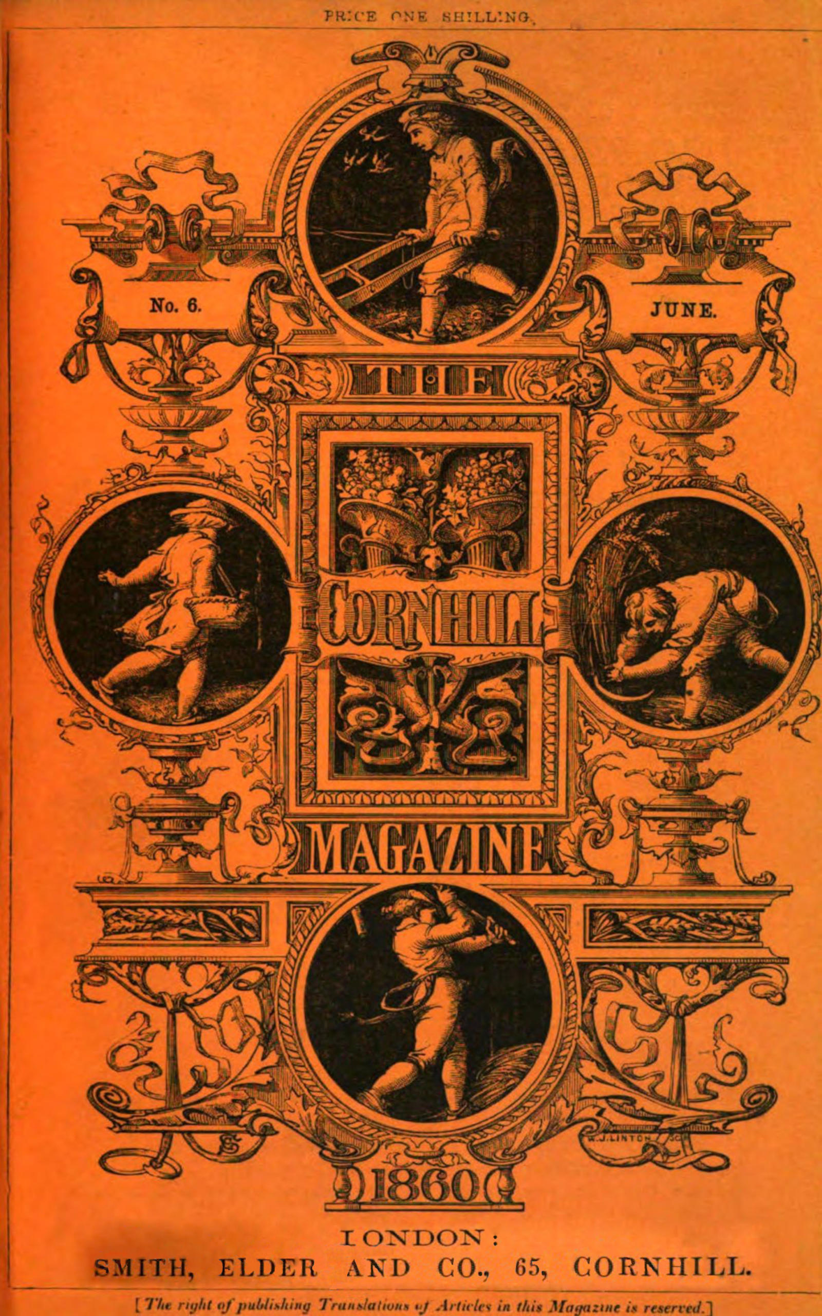 The Cornhill Magazine (Vol. I, No. 6, June 1860)