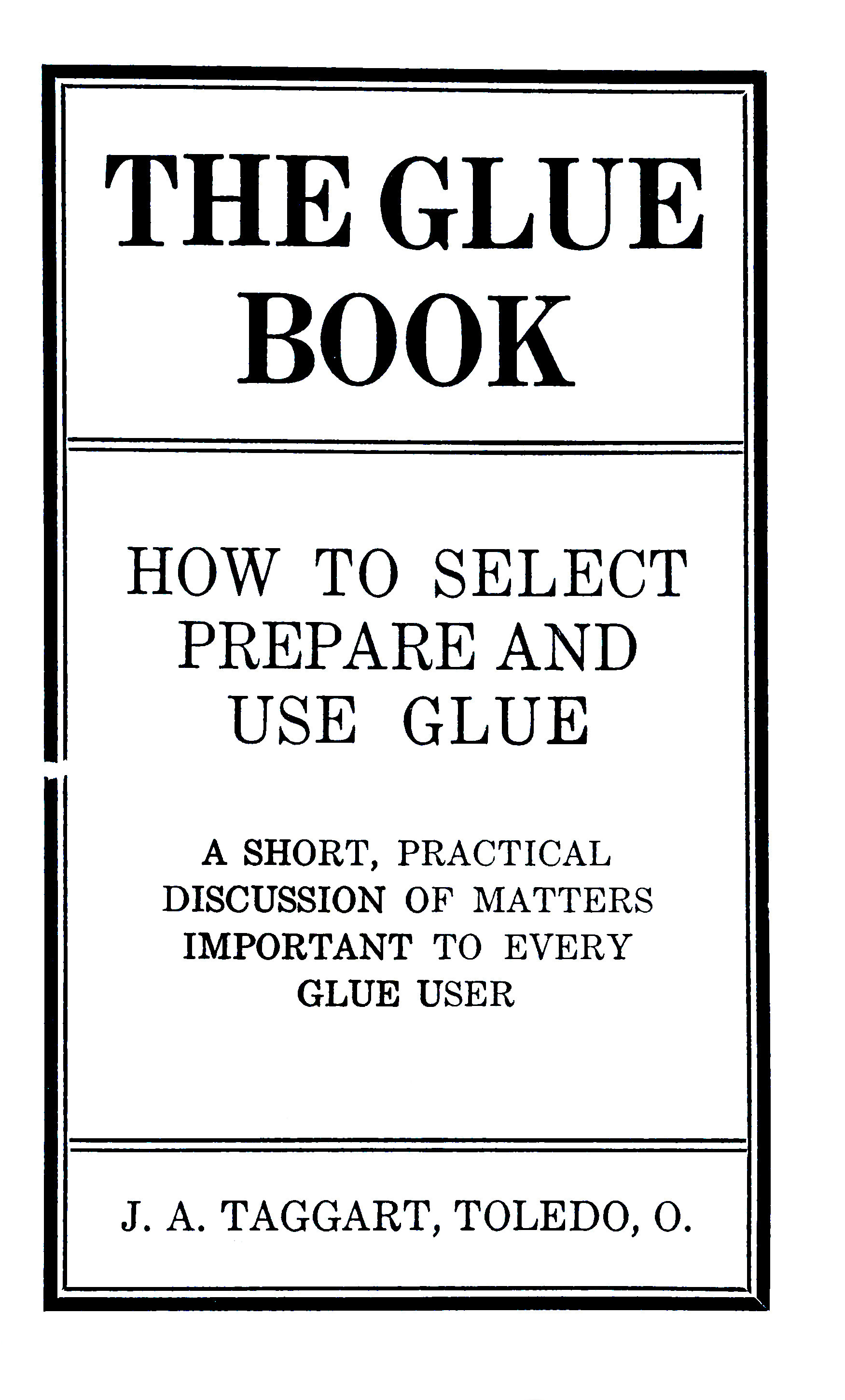 The glue book