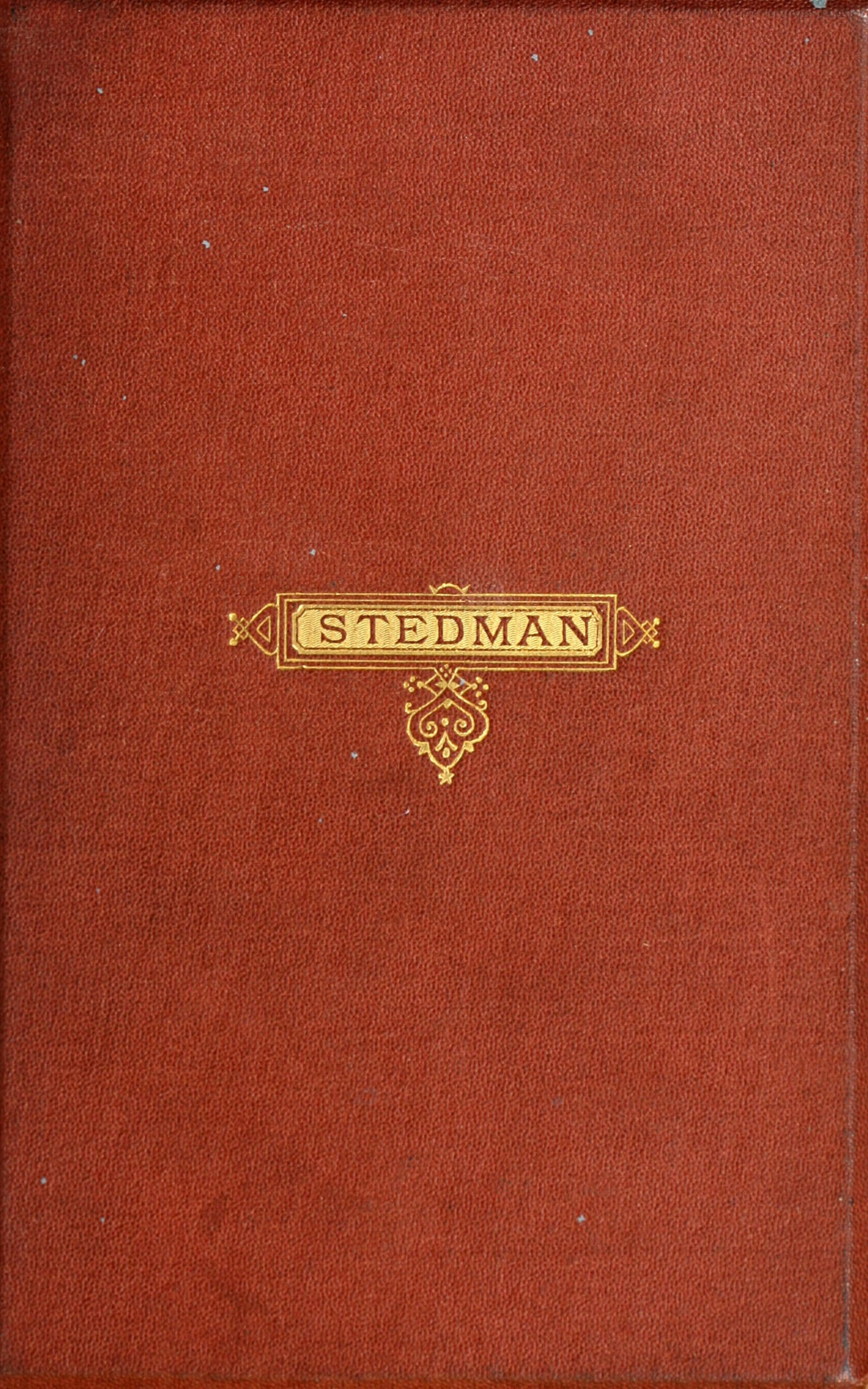 The poetical works of Edmund Clarence Stedman