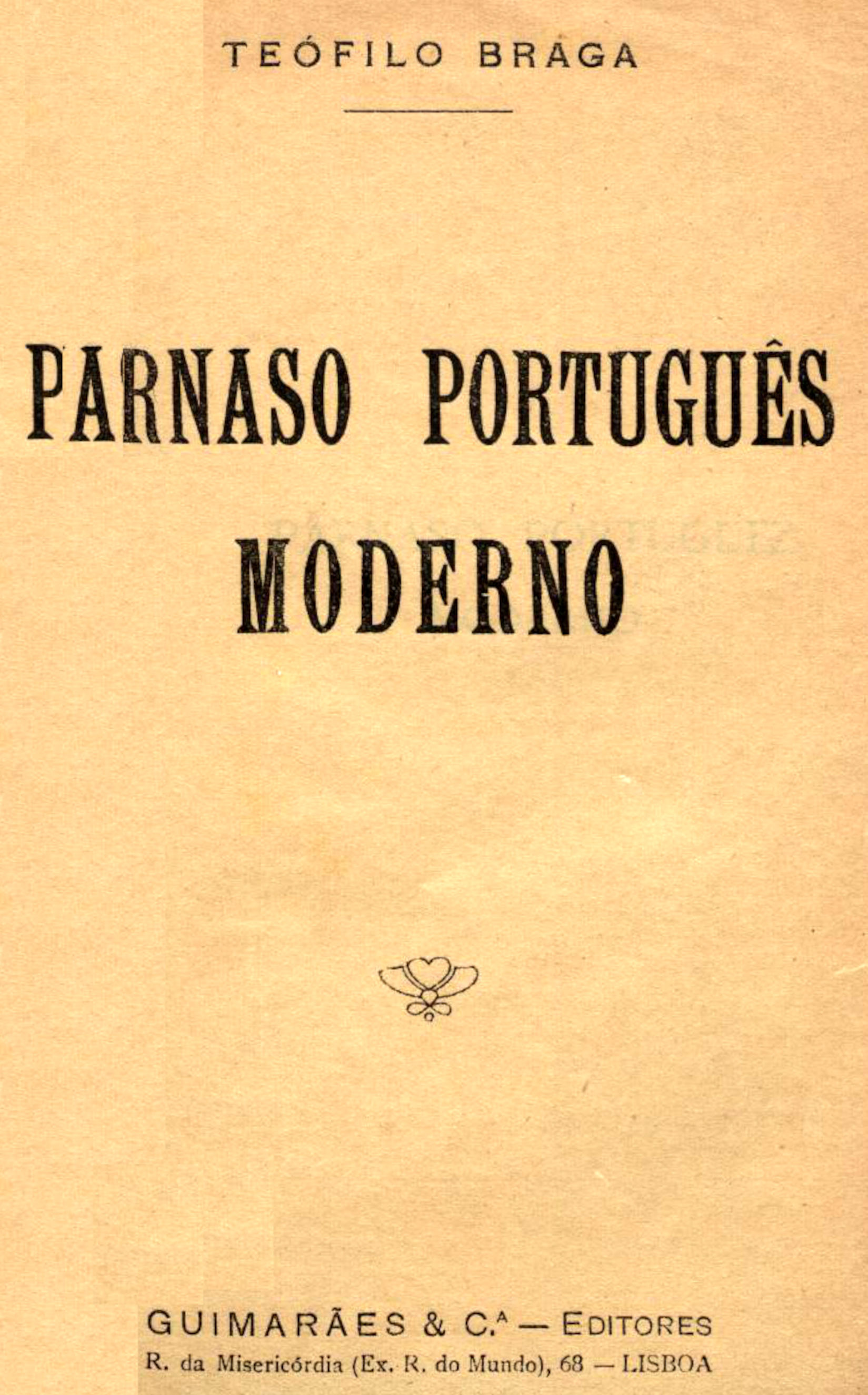 Parnaso portuguez moderno