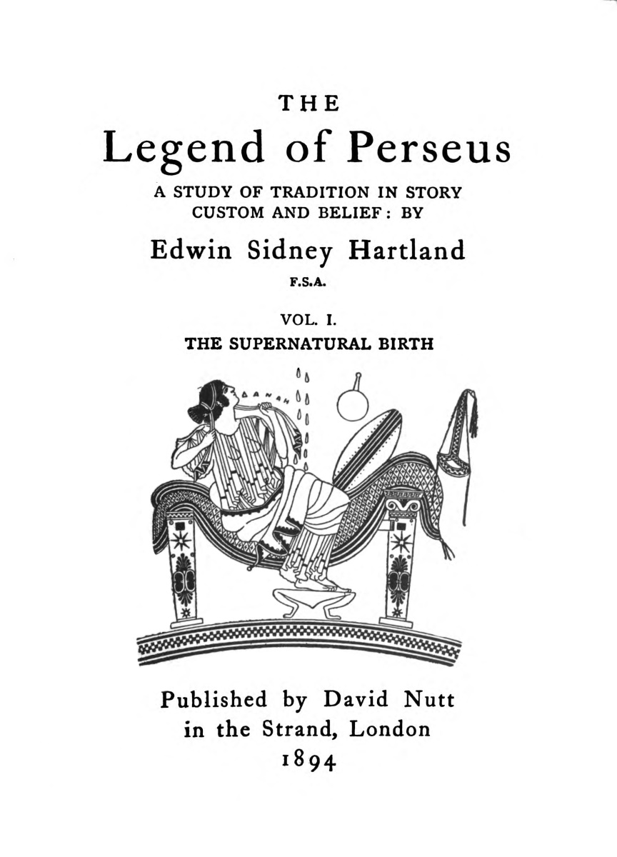 The legend of Perseus, Volume 1 (of 3)