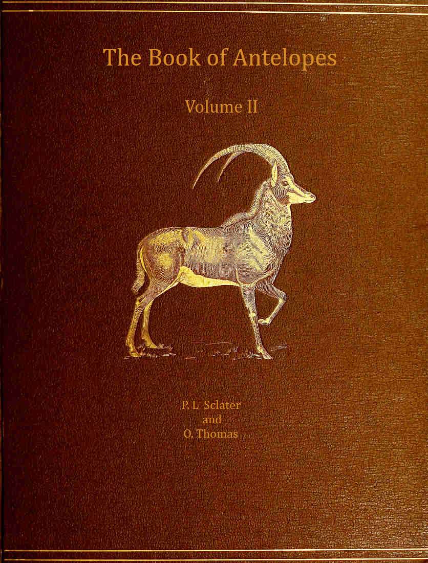 The book of antelopes, vol. 2 (of 4)