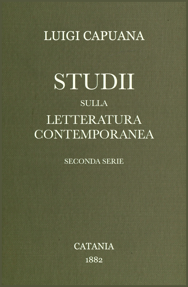 Studii sulla letteratura contemporanea