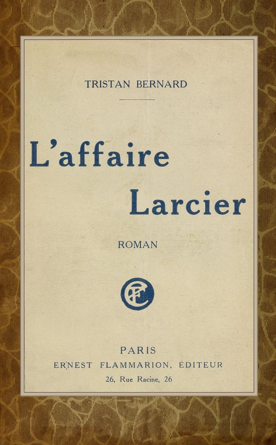 L'affaire Larcier