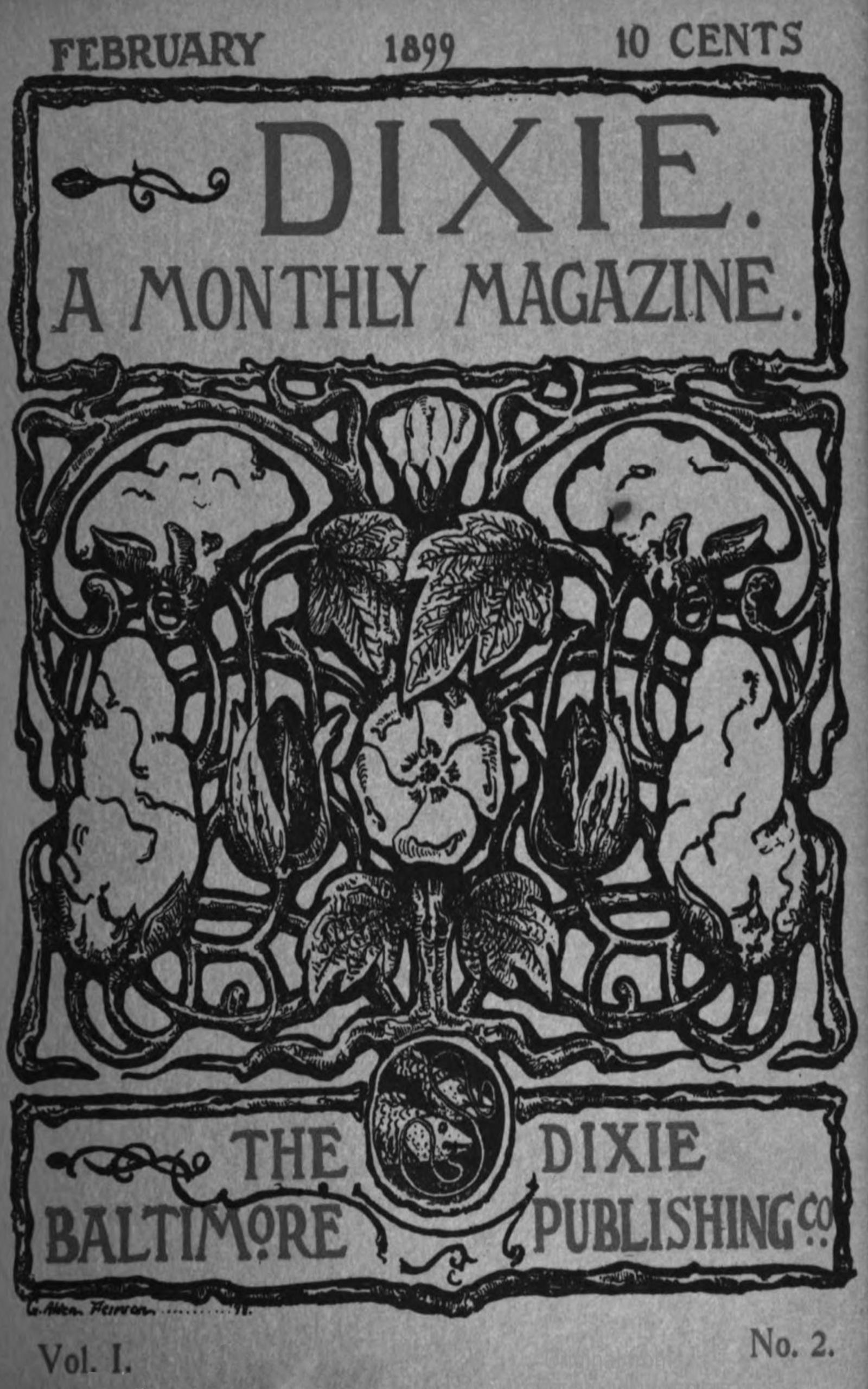 Dixie: A monthly magazine, Vol. I, No. 2, February 1899