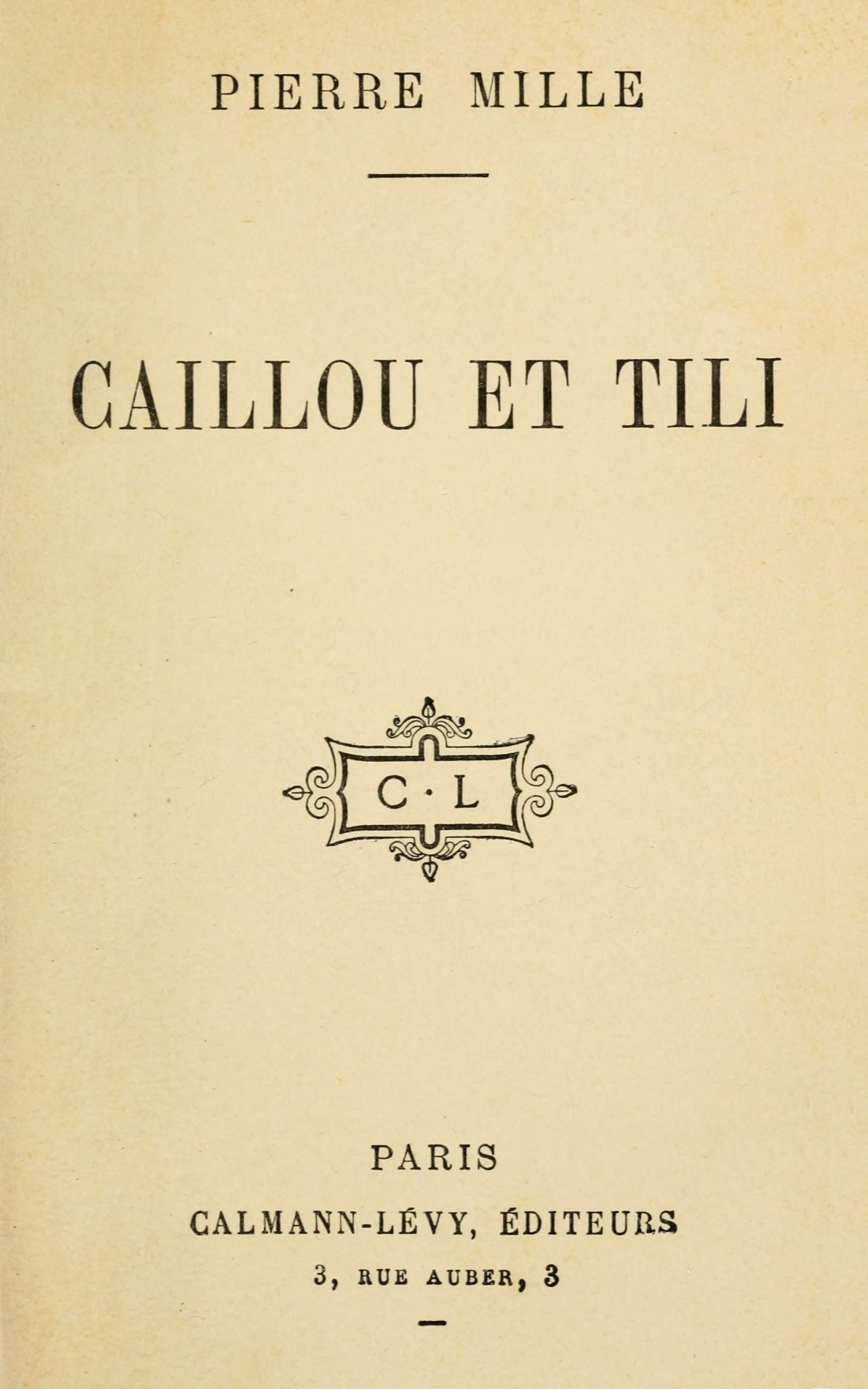 Caillou et Tili