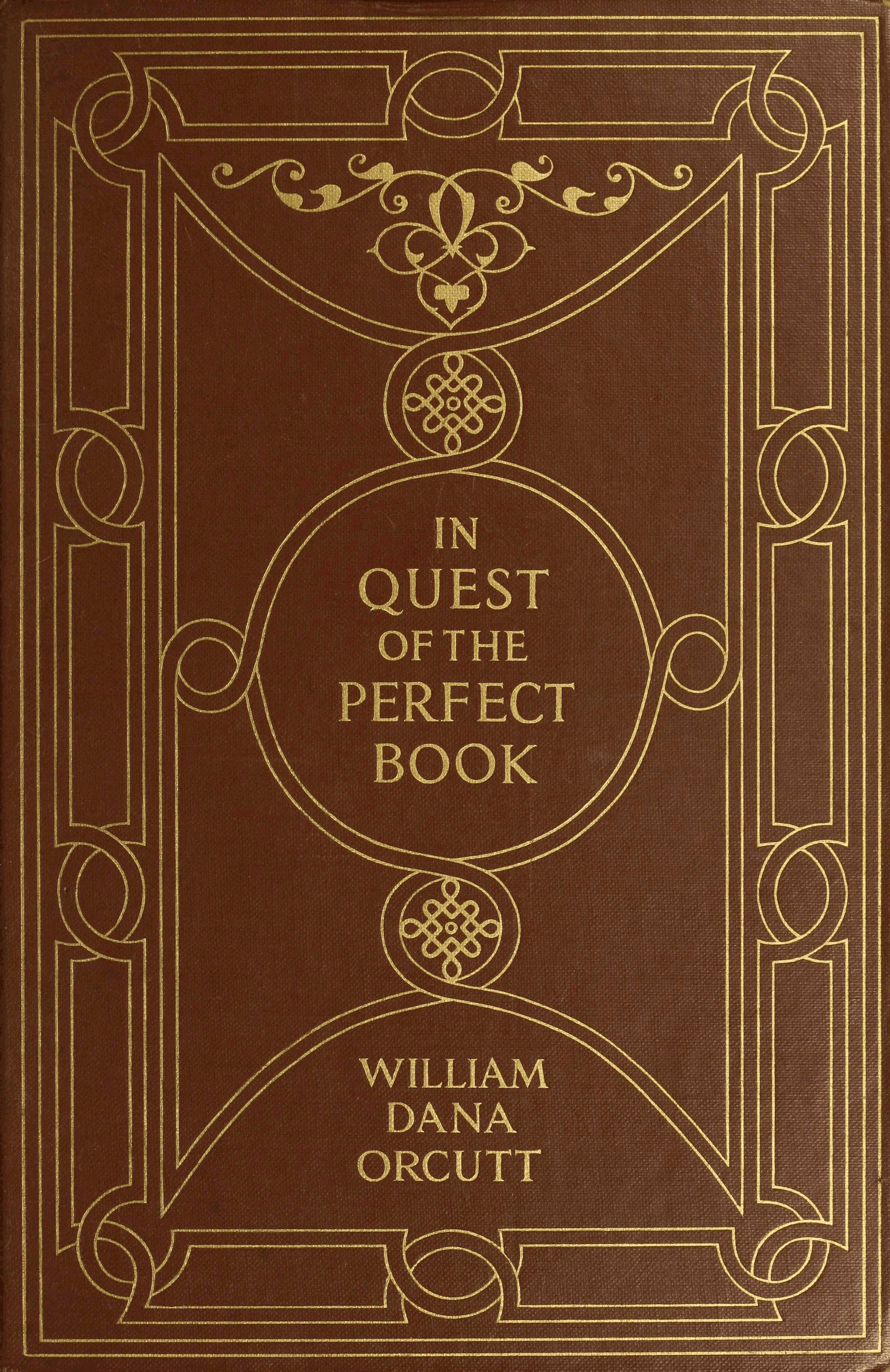 In quest of the perfect book