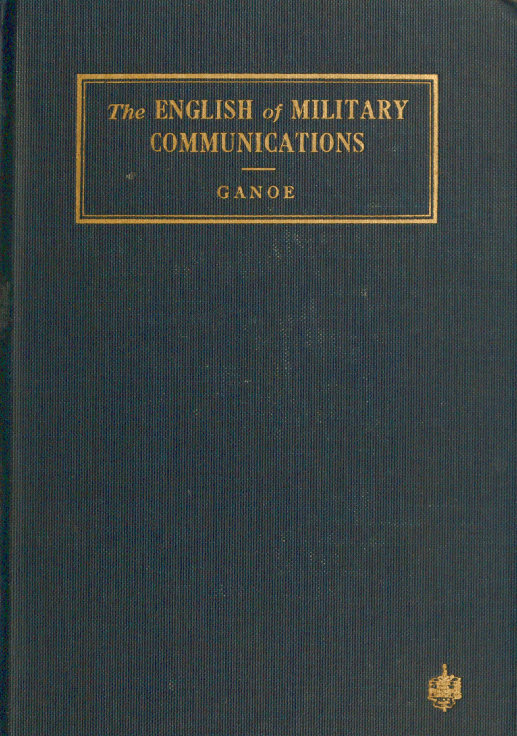 The English of military communications