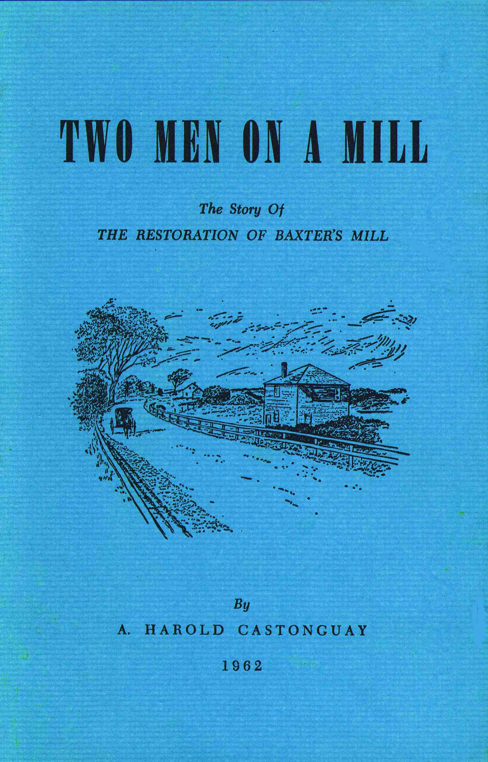 Two men on a mill